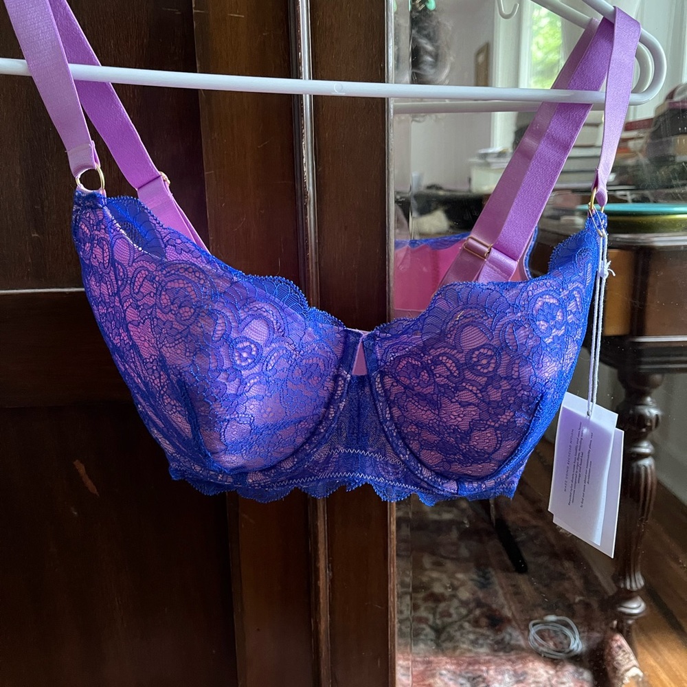 Dora Larsen cameron lace balconette bra